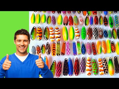 How to make a spoon lure yourself. Author's version.