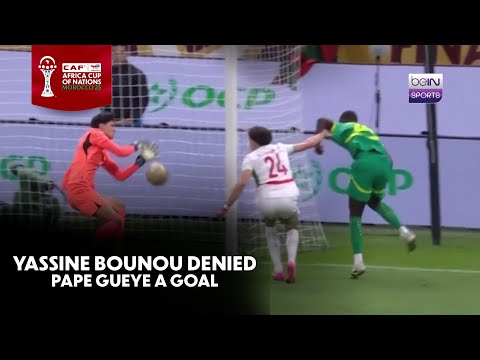 Senegal vs Morocco | Yassine Bounou denies Pape Gueye a goal in the Final | AFCON 2025