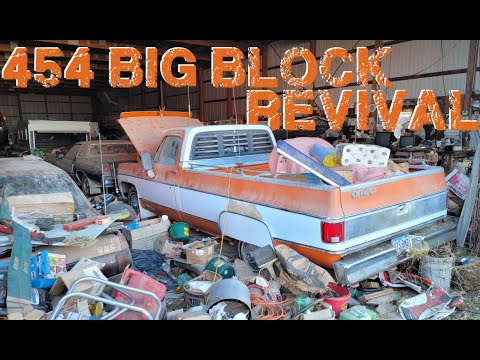 Saving a BIG BLOCK GMC From a Shed Full of TRASH!!