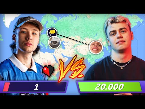 1V1 gegen Papaplatte, ABER ICH HABE NUR 1 HP