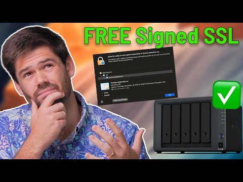 NO MORE HTTPS WARNINGS - How to Generate Signed SSL Certificates on Synology NAS