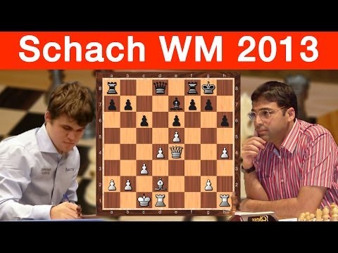 Schach-WM 2013 Magnus Carlsen - Viswanathan Anand: Runde 5
