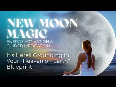 🌑 New Moon Energy Activation | Meditation for Manifestation, Release &amp; Intuitive Guidance