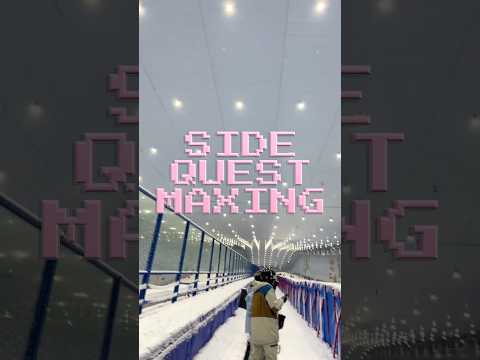 snowboarding in the middle of summer