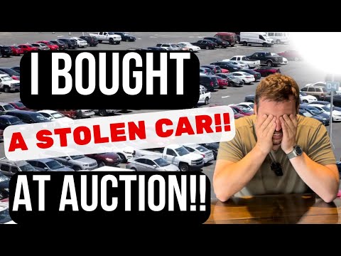 THIS AUCTION SOLD ME A STOLEN CAR - WHAT HAPPENED?