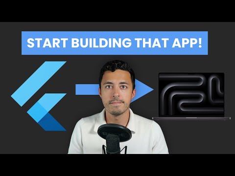 How to install Flutter on Mac (fast)! Flutter tutorial for beginners (2024)