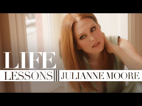 Julianne Moore on style, beauty, self-care and confidence: Life Lessons | Bazaar UK