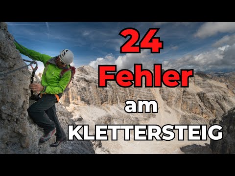 FEHLER am KLETTERSTEIG (und wie du sie vermeiden kannst)
