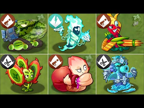 Plants vs. Zombies 2 Chinese Mod: Every Random Premium Plants Power-Up! vs PvZ 2 All Final Bosses