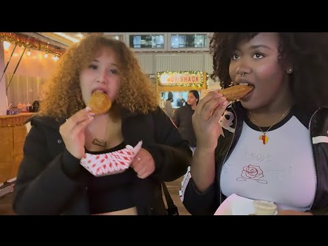 Vlogmas| BOSTON 🌃POP UP MART/ WEEK 1🎅🎄