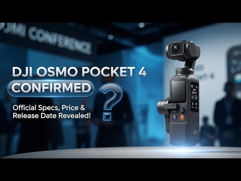 DJI Osmo Pocket 4 Confirmed – Official Specs, Price & Release Date Revealed!