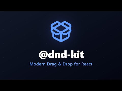 React Drag & Drop Made Easy with @dnd-kit