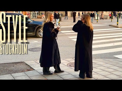 +2°C How Stockholmers Dress in November | Scandinavian Street Style | Winter Fashion Trends 2025