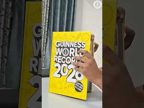 Human Calculator unboxes 2026 book! | Guinness World Records