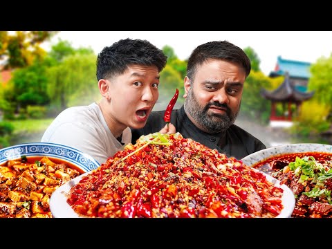 Indian Chef tries SPICIEST Chinese Foods
