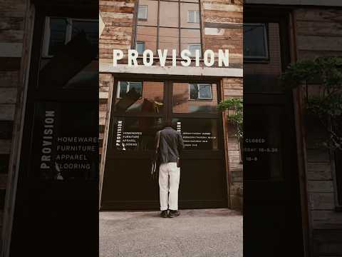 Provision's Nick Newman, shares his passion for timber, texture and the relevance of slow living.