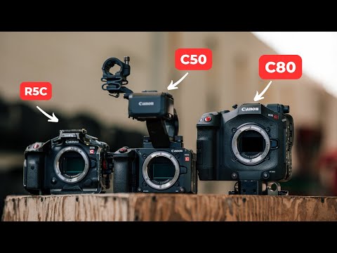 Canon R5C v C50 v C80 - Different, or pretty much the same?