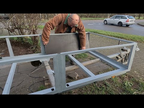 Autoanhänger Bj. 1987 – komplett neu gemacht 🔧Alt rein, wie neu raus!