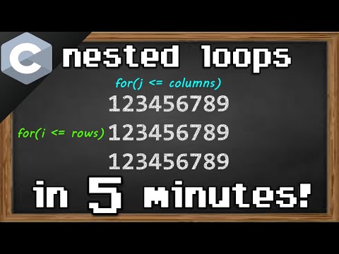 C nested loops ➰