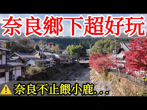 【日本旅遊】奈良鄉下超好玩，超多秘境人又少！2024年日本自由行・關西奈良旅遊攻略・賞楓・飛鳥・吉野山・奈良公園小鹿・近鐵觀光電車・近鐵電車周遊券・日本美食・奈良深度遊・日本旅行奈良景點・日本旅遊攻略