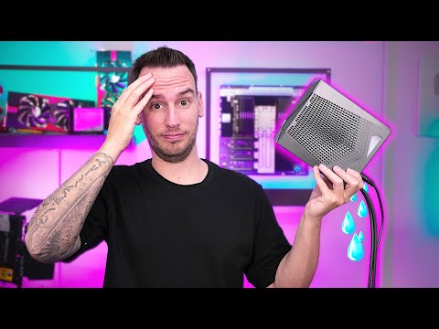 Everything went Wrong here... XMG Neo 16 with External Water Cooling