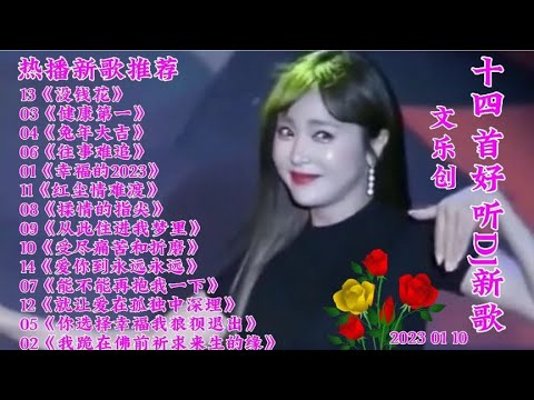 14首好听DJ新歌《幸福的2023》健康第一 兔年大吉 没钱花 超好听