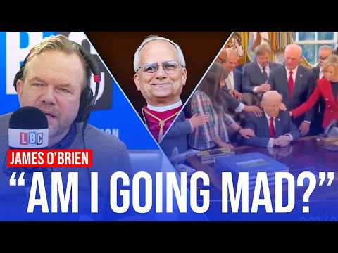 James O'Brien returns from holiday to find the world on fire