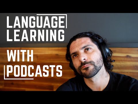 How I Learn Languages With Podcasts | A TUTORIAL | Polyglot Language Learning Tips