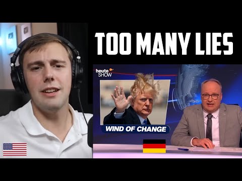 American Reacts to Heute Show - Trumps Fassade bröckelt