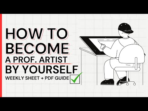 HOW TO BECOME A PROFESSIONAL ARTIST BY YOURSELF