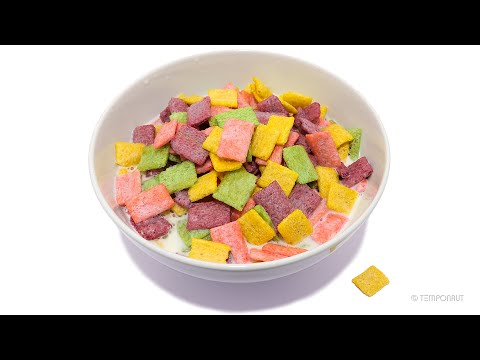 Crunchy Cereal Crispies Timelapse