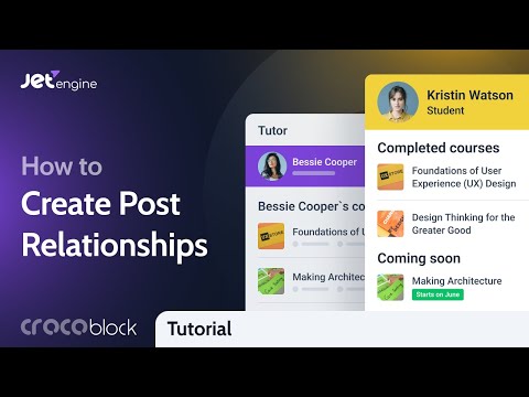 How to Create Relations Between WordPress Posts | JetEngine