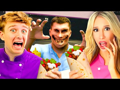 TROLLING in the ENDLESS NIGHT SHIFT at A SCARY SHAWARMA KIOSK... w/ @Carter Kench