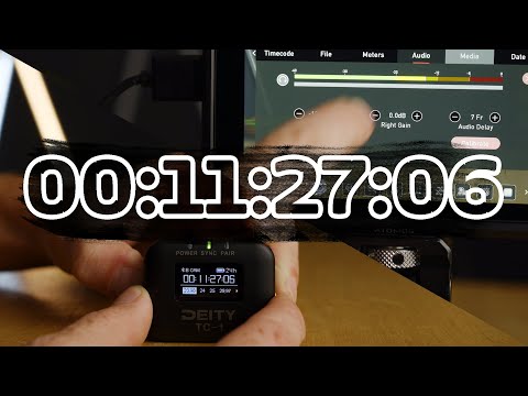 Setting up TIMECODE for DOCUMENTARY filmmaking | Feat: Deity TC-1