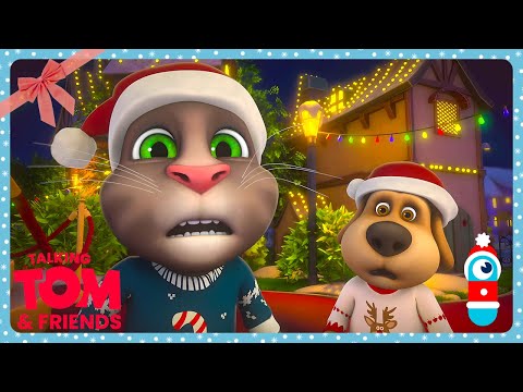 Finding Santa's Naughty List! ❄️🎁🎄| Talking Tom - Happy Holidays | WildBrain Kids