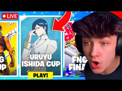 🔴LIVE! - SOLO TOURNAMENT in FORTNITE! (Free Skin Early!)
