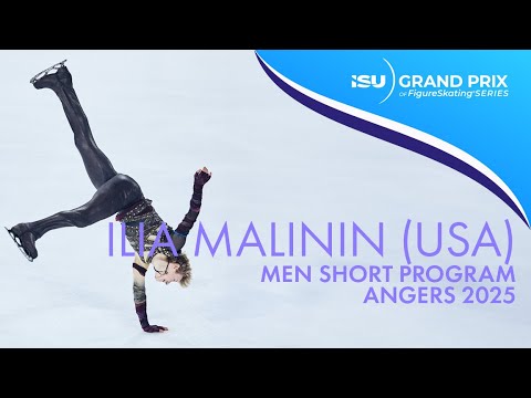 Ilia MALININ | Men Short Program | Angers 2025 | #GPFigure