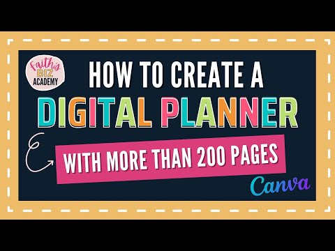 How To Create Digital Planners With More Than 200 Pages (With Hyperlinked Tabs)