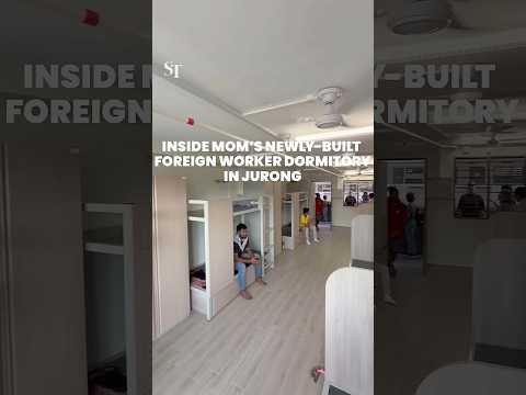Inside MOM’s newly-built-and-owned foreign worker dormitory in Jurong
