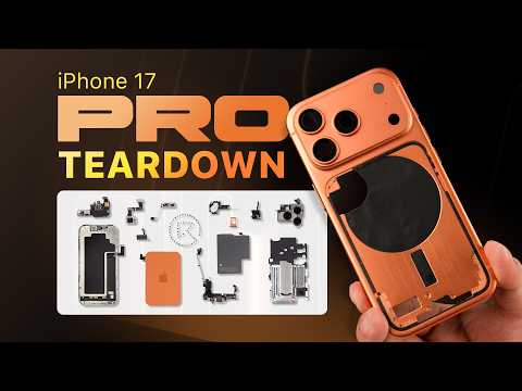 iPhone 17 Pro Teardown: Big Upgrades Make Repair Harder?