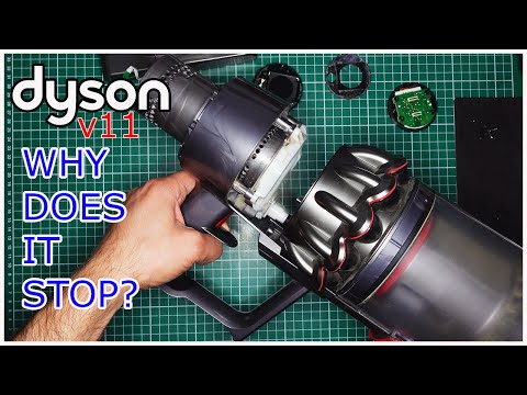 Dyson V11 stops immediately after 1 second