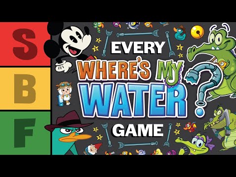 I played and ranked EVERY Where’s My Water? Game so you don’t have to…