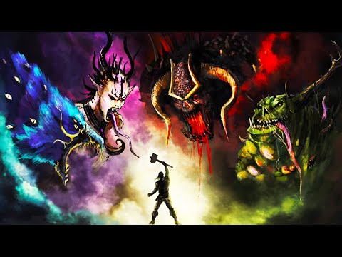 Would YOU Survive a Day in the Realms of the Chaos Gods? (ALL PARTS) - Warhammer Fantasy Lore