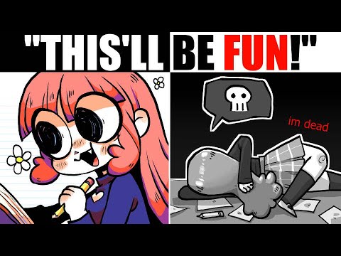 i made up an art challenge then almost failed it