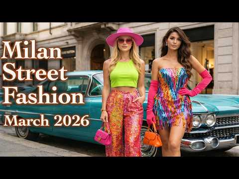 MILAN STREET STYLE 2026 🌸 | SPRING FASHION TRENDS IN MARCH | STYLISH ITALIAN OUTFITS