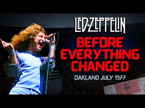 Led Zeppelin 1977 – The Last Days Begin (Oakland Part 1)