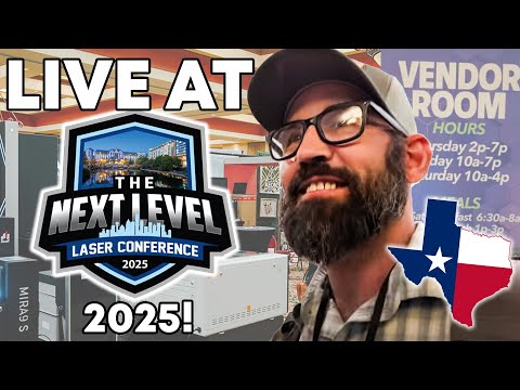 The Next Level Laser Conference - 2025  Vendor Room Walk Through