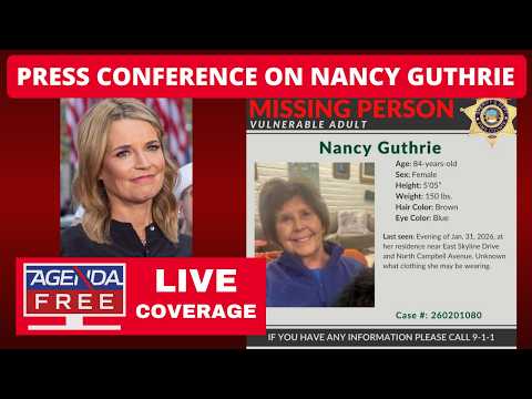 Press Conference on Nancy Guthrie - LIVE Breaking News Coverage (Savannah Guthrie’s Mother Missing)