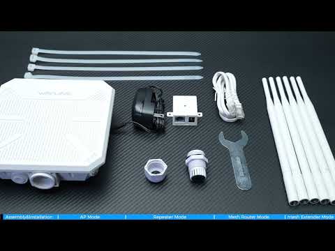 EXTEND Your WiFi to the Yard, Garage & Farm! WAVLINK WN588HX3 Outdoor Setup Guide