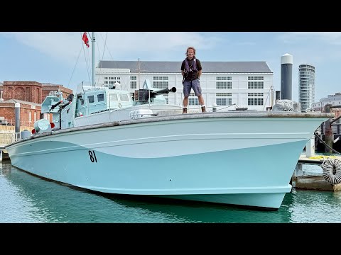 World War 2 Motor Gun Boat Tour : 1942 MGB 81